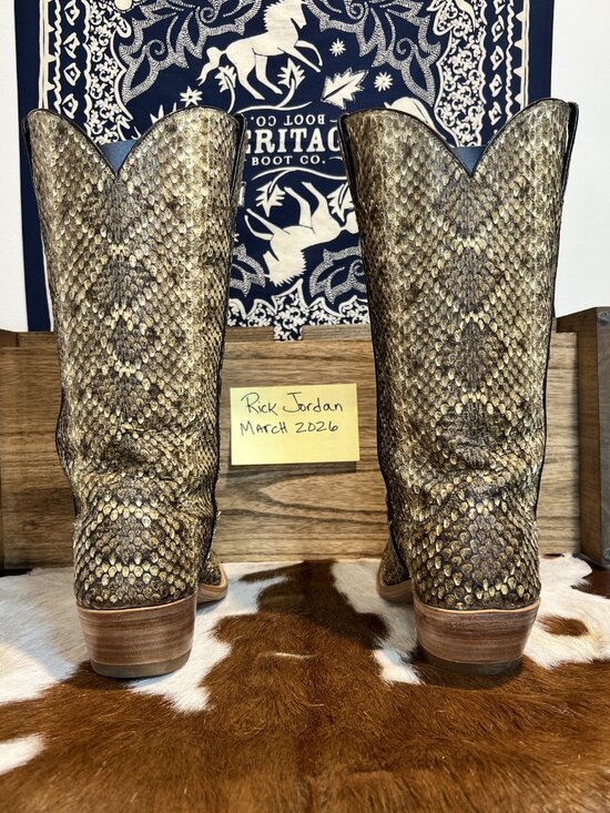 Caboots Full Genuine Rattlesnake Cowboy Boots in Men\'s 10.5D/11D main image 7